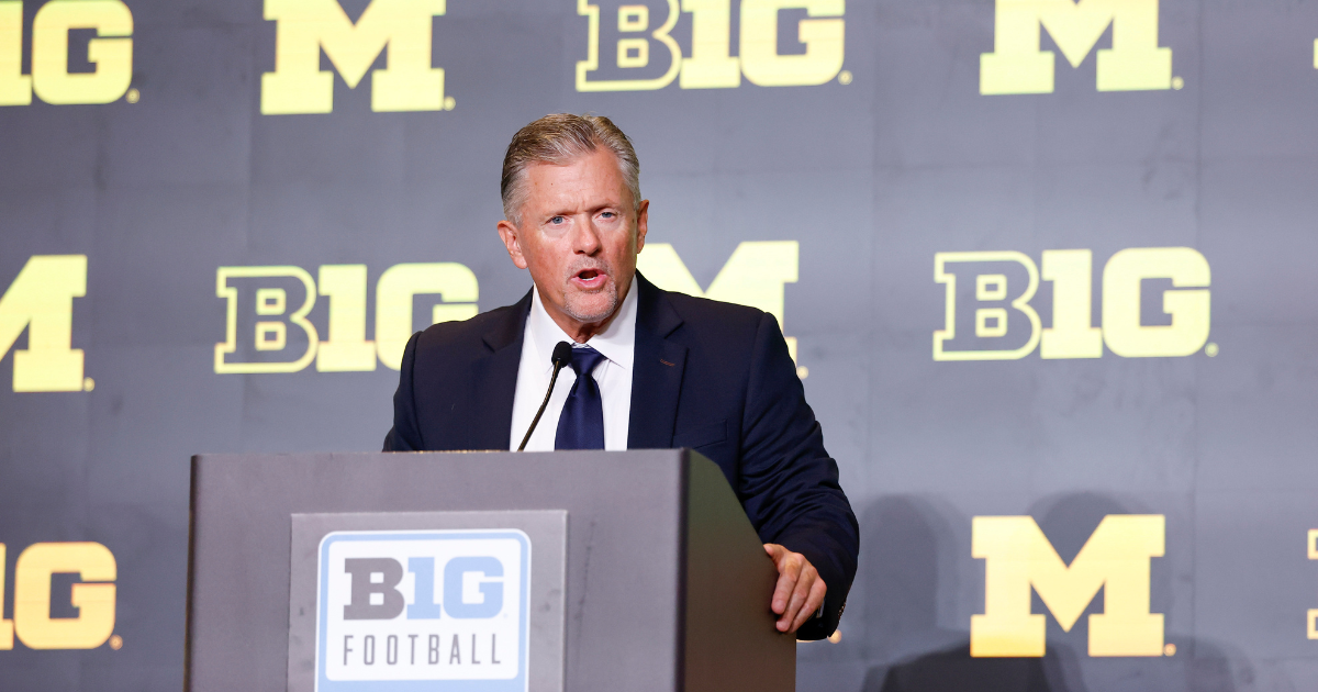 Michigan Wolverines football defensive coordinator Jay Hill spent the previous three years at BYU before joining Kyle Whittingham's staff in Ann Arbor. (Photo by Junfu Han / USA TODAY NETWORK via Imagn Images)