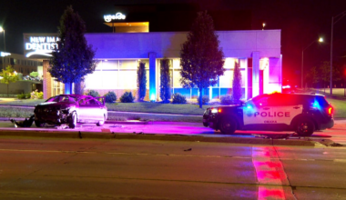 One hospitalized after early-morning crash in Omaha