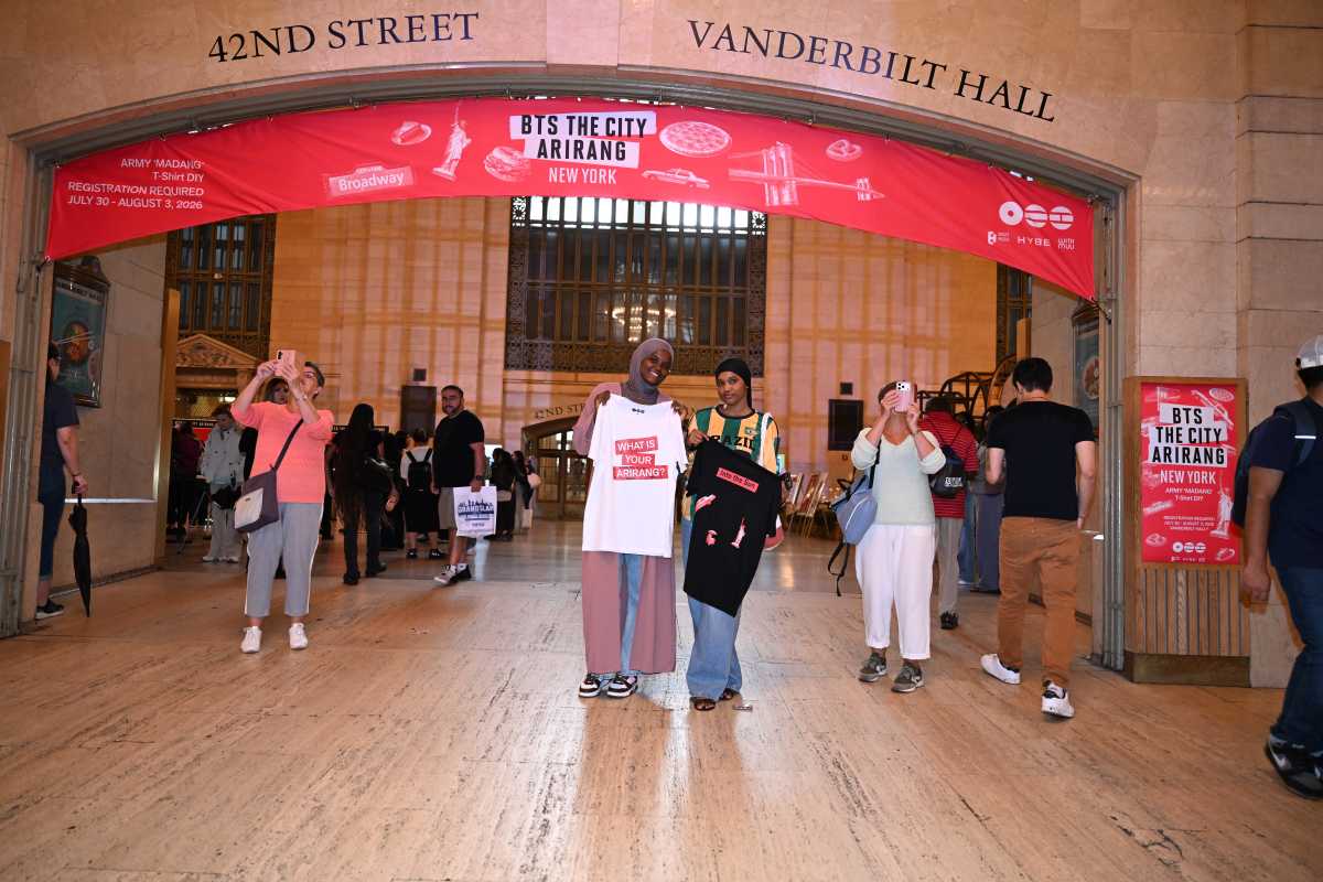 BTS fans far and wide came to NYC for the ARIRANG CITY pop-ups.