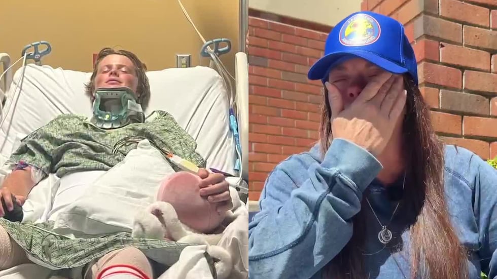 A 17-year-old broke his neck on the last day of a San Diego junior lifeguard internship.