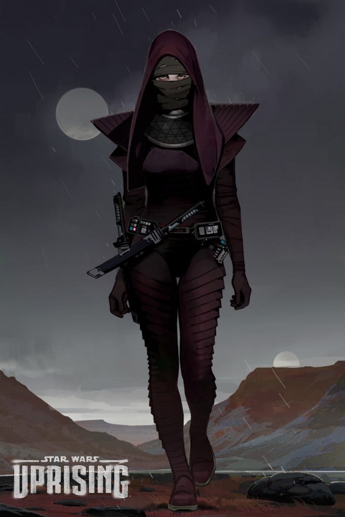 Deathstick art for Star Wars Uprising