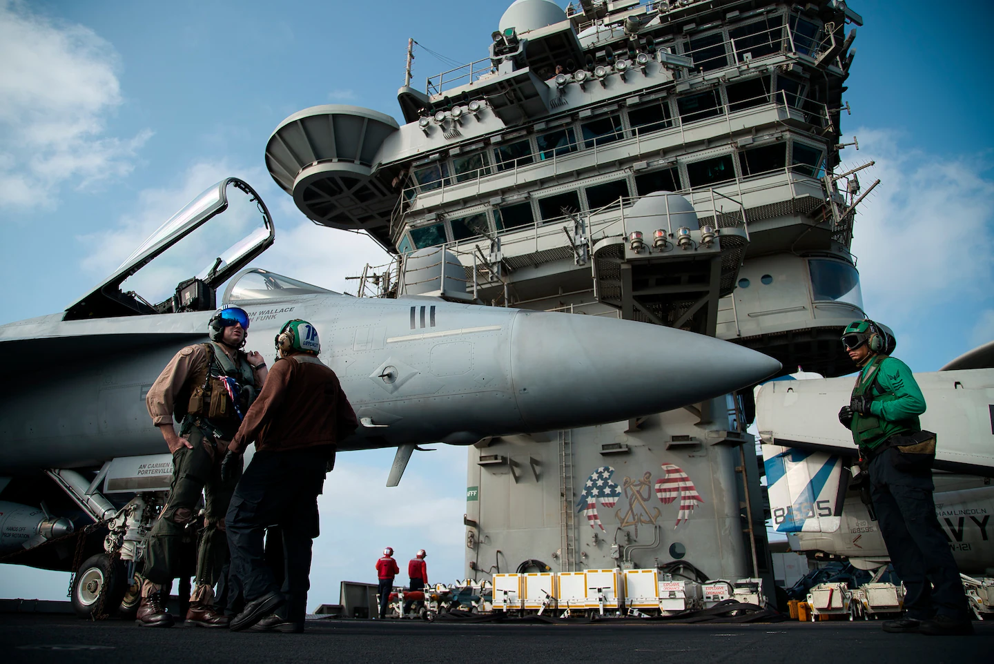 New aircraft carrier arrives in Arabian Sea to replace long-stationed USS Abraham Lincoln - The Washington Post