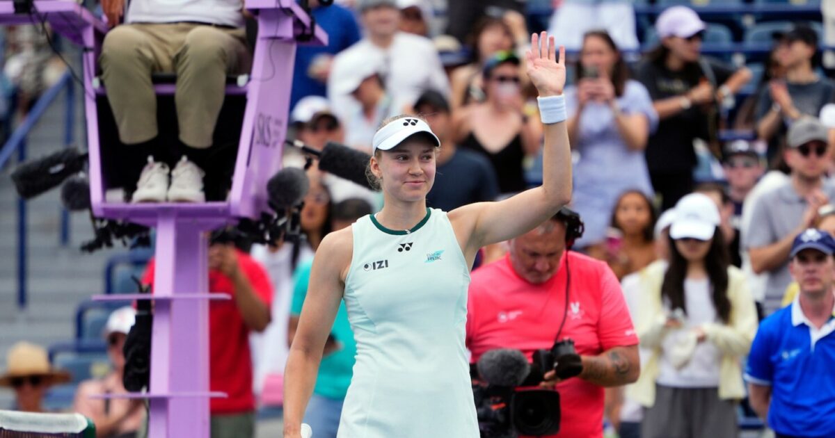 Rybakina Survives Scare to Reach Quarter-Finals;…