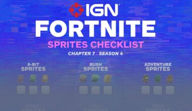 Sprites Checklist and Guide (Chapter 7 Season 4) - All Variants List - Fortnite Guide