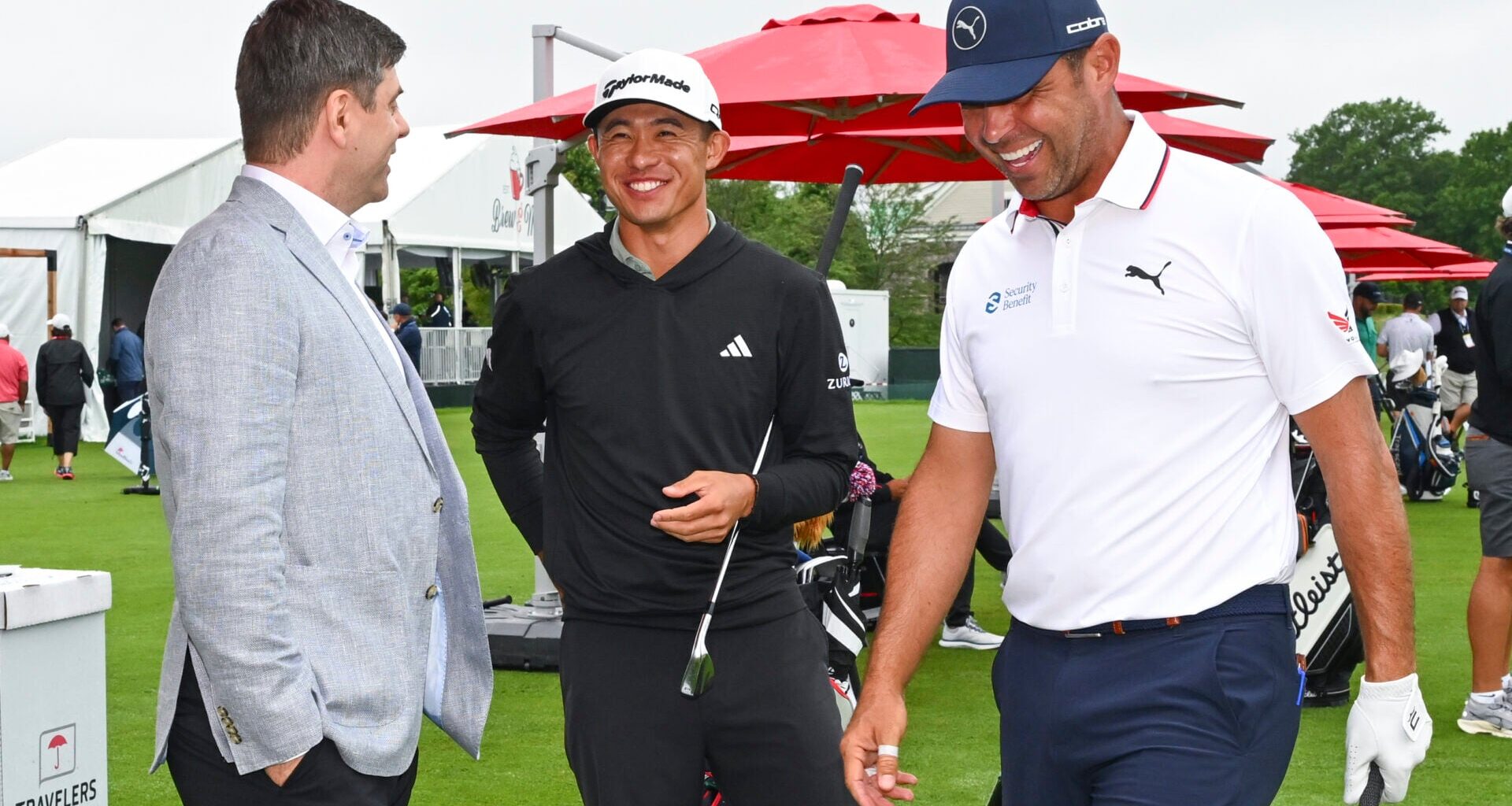 Collin Morikawa admits what it was really like to play alongside Gary Woodland on Sunday at the BMW