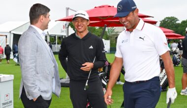 Collin Morikawa admits what it was really like to play alongside Gary Woodland on Sunday at the BMW