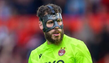 A masked German goalkeeper and an outrageous rabona that has stunned Scottish football