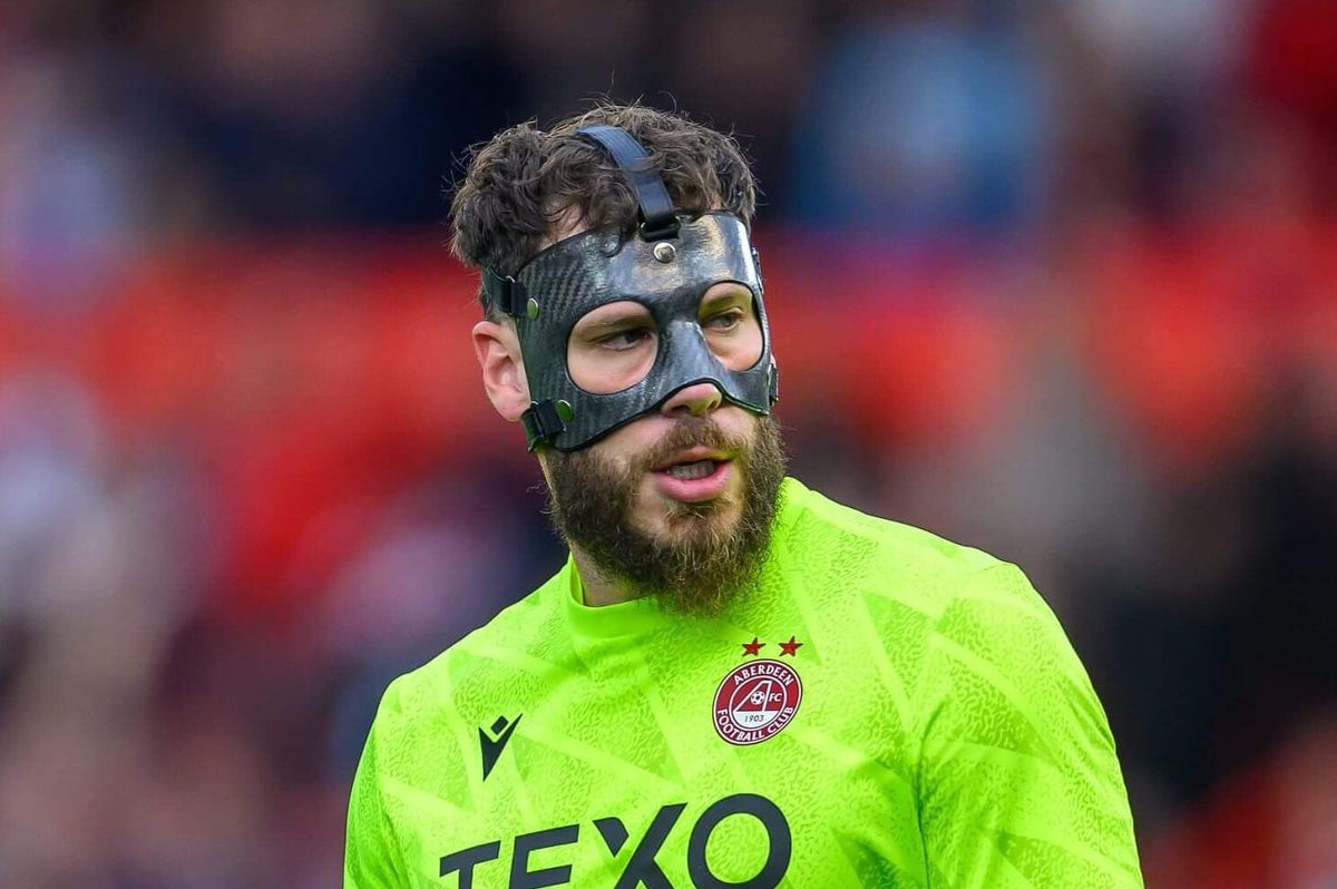 A masked German goalkeeper and an outrageous rabona that has stunned Scottish football