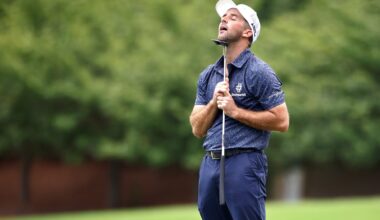 Denny McCarthy disagrees with journalist in awkward exchange after first round at the Wyndham Championship