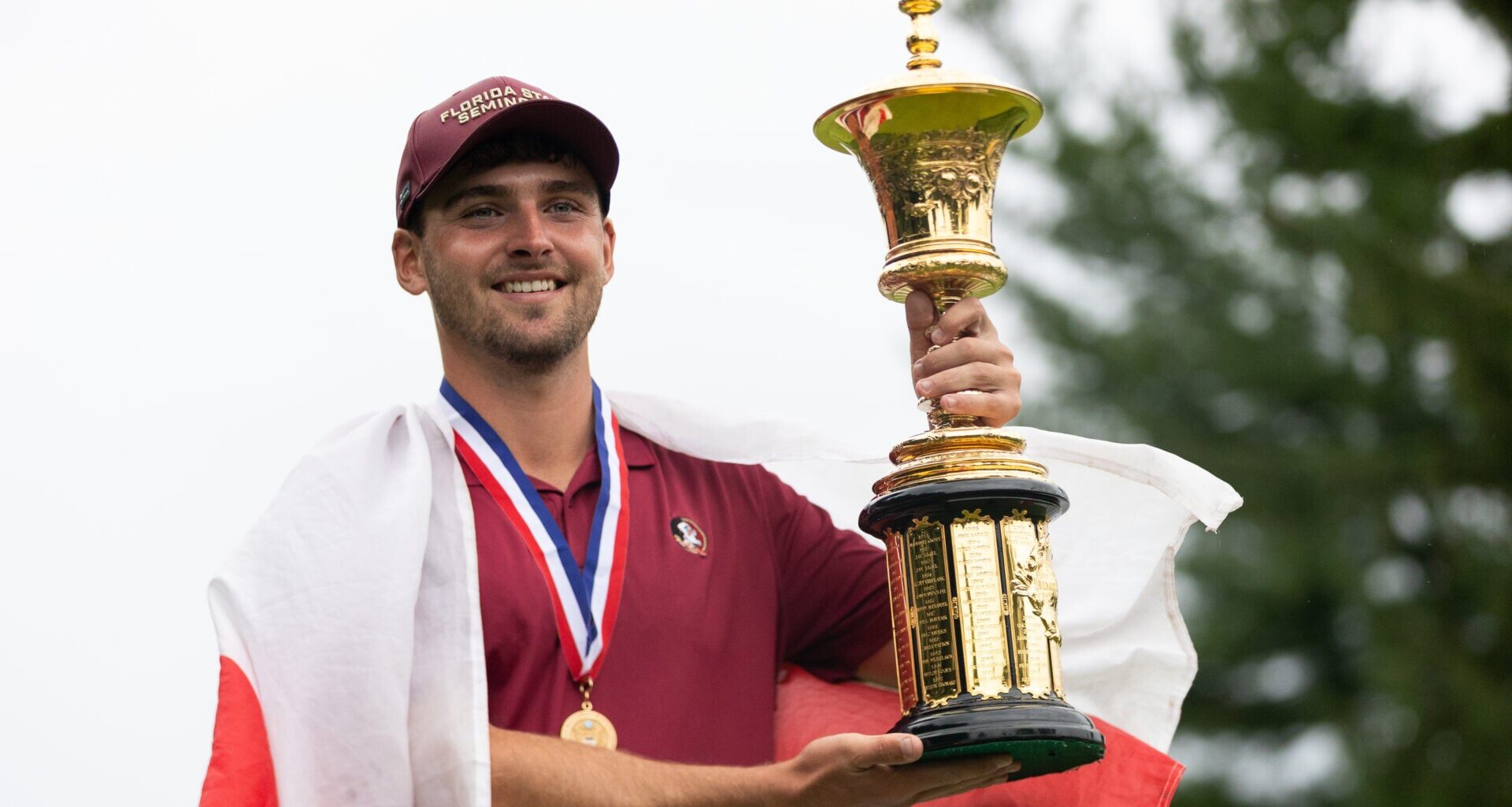 US Amateur Champion shares what he plans to do when he plays with Rory McIlroy at The Masters next year