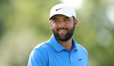 Scottie Scheffler reacts to almost breaking Tiger Woods career earnings record on the PGA Tour already