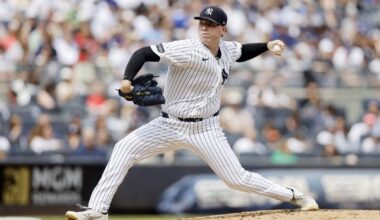 Yankees’ Ryan Weathers leaves start due to injury, potentially weakening club’s pitching