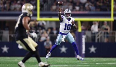 Cowboys waive QB Joe Milton, clearing way for Sam Howell to be backup