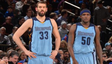 Memphis Grizzlies single season rebounds per game leaders
