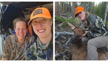 Hunting Wyoming: 'Girls Only' Elk Hunt Ends With Filled Tags, Long Pack-Out In Dark