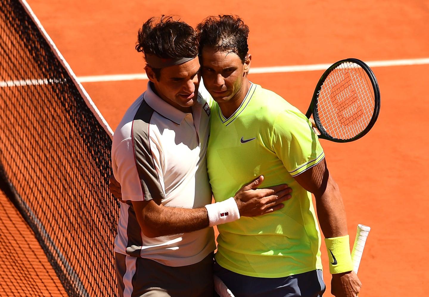 Along with Novak Djokovic, Roger Federer (left) and Rafael Nadal (right) comprised the Big Three of men's tennis for more than two decades.