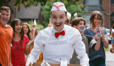 Ari Millen as Ice Cream Man in the horror film, Ice Cream Man