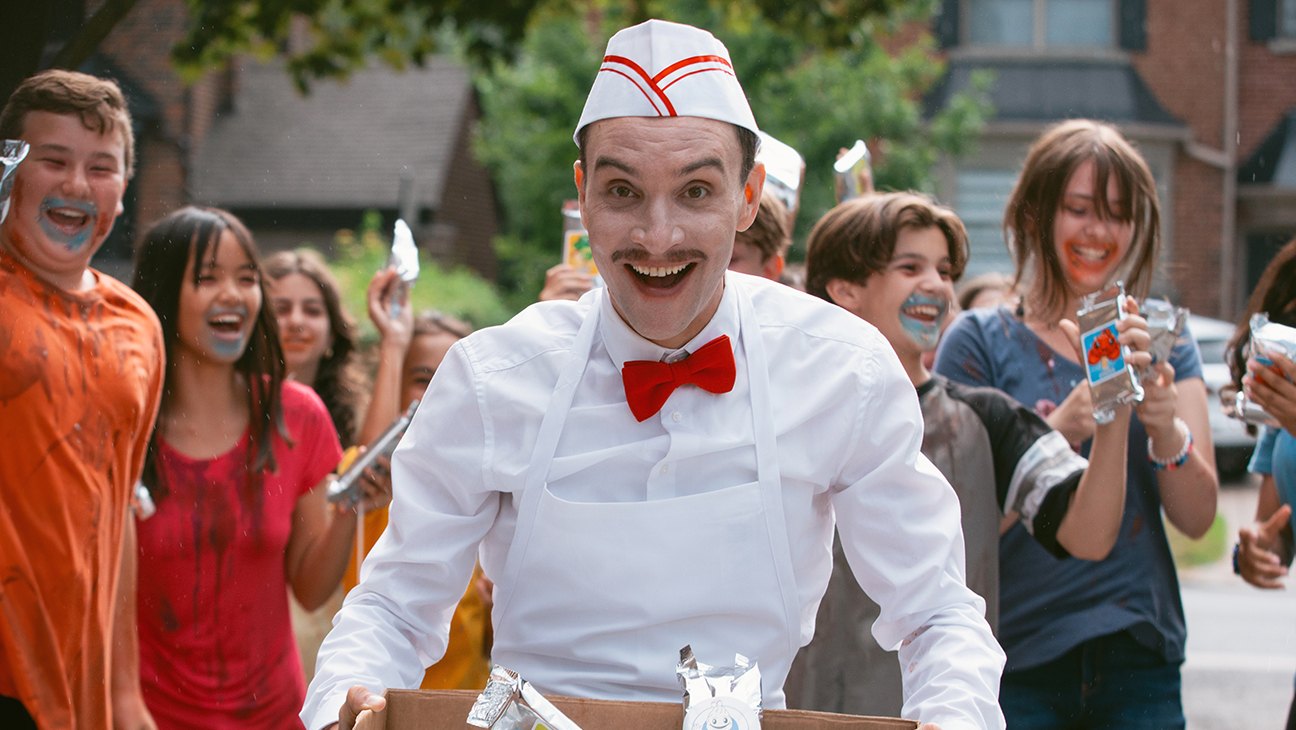 Ari Millen as Ice Cream Man in the horror film, Ice Cream Man