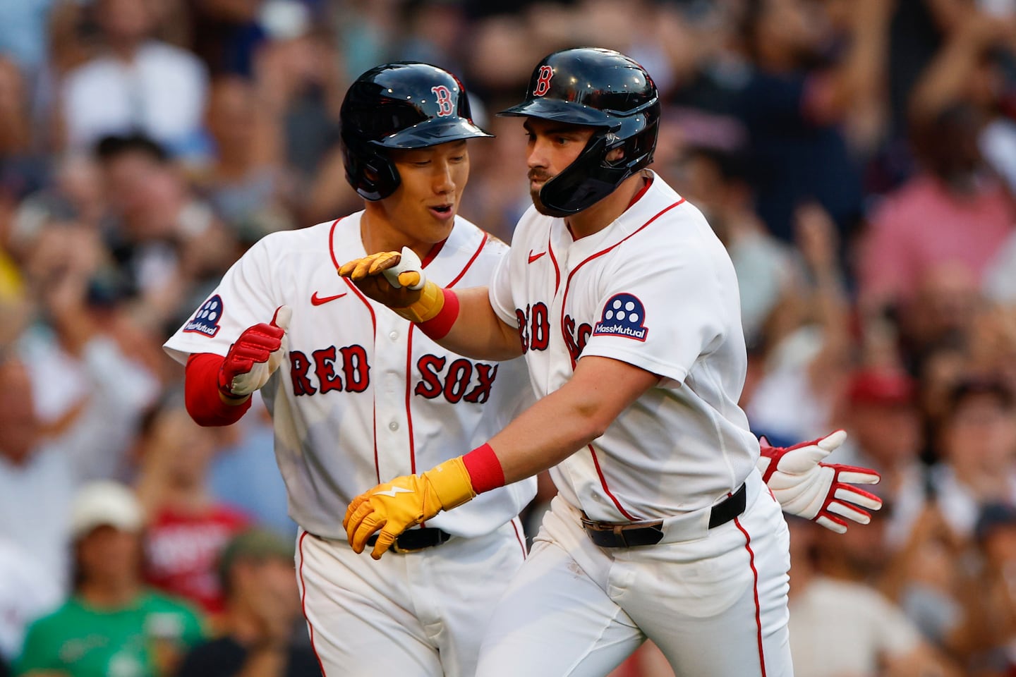 The Red Sox, who were once 14 games under .500, now look like a sure playoff team.