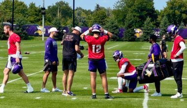 Vikings Training Camp Notes: 8/8 Edition