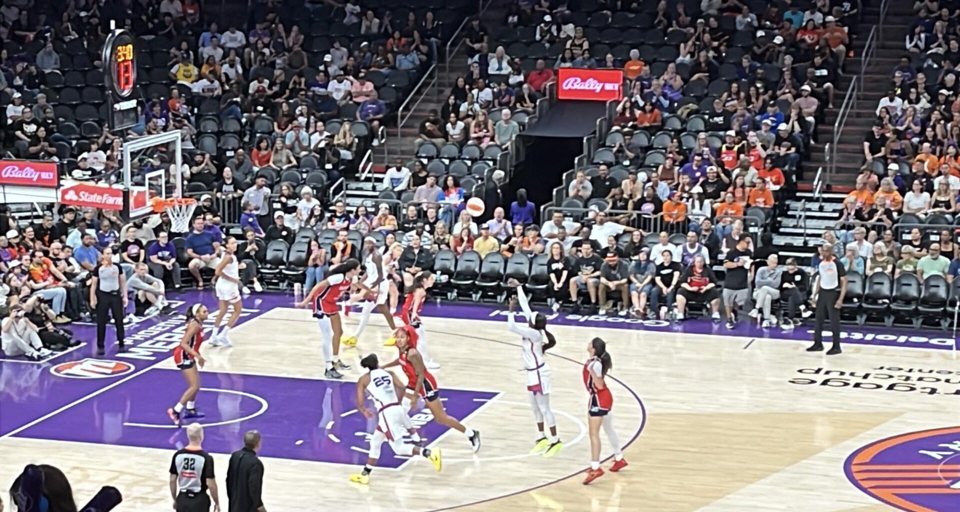 Phoenix Mercury fall short against Washington Mystics 94-84—Kelsey Plum makes home debut for Phoenix