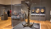 Anchor with falcon Japanese metalwork Dallas Museum of Art 2026