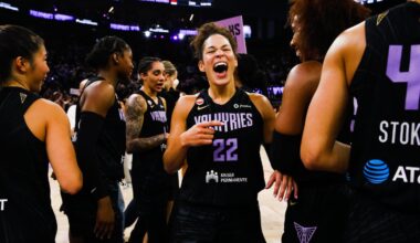 Veronica Burton (22) has the Valkyries in position for a postseason run for the second-year franchise.