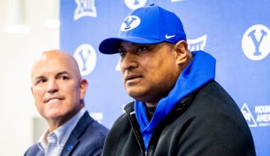 Kalani Sitake on resources at BYU, relationship with Brian Santiago – Deseret News