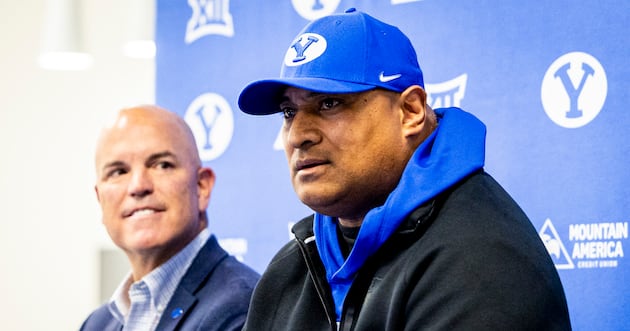 Kalani Sitake on resources at BYU, relationship with Brian Santiago – Deseret News