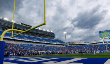 Running back CJ Baxter at Kentucky Spring Practice, via Crawford Ifland, KSR