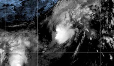 Tropical Storm Hernan forms in the Pacific while a different weather system could soak Hawaii
