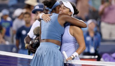 Cincinnati Open champion Coco Gauff lauded opponent Jessica Pegula as "an incredible person" following last Sunday's final.