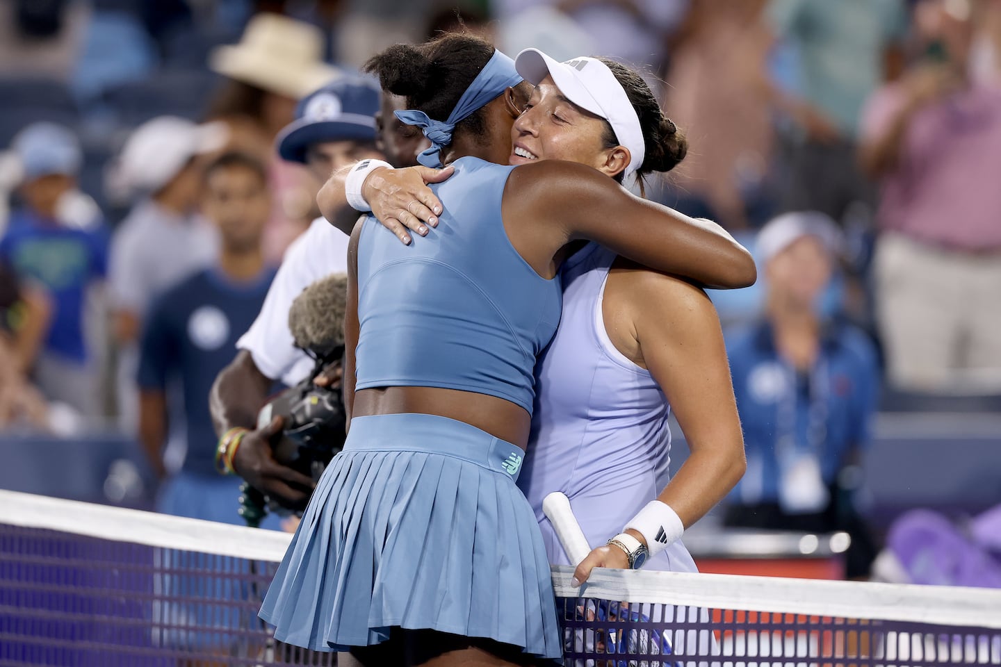Cincinnati Open champion Coco Gauff lauded opponent Jessica Pegula as "an incredible person" following last Sunday's final.