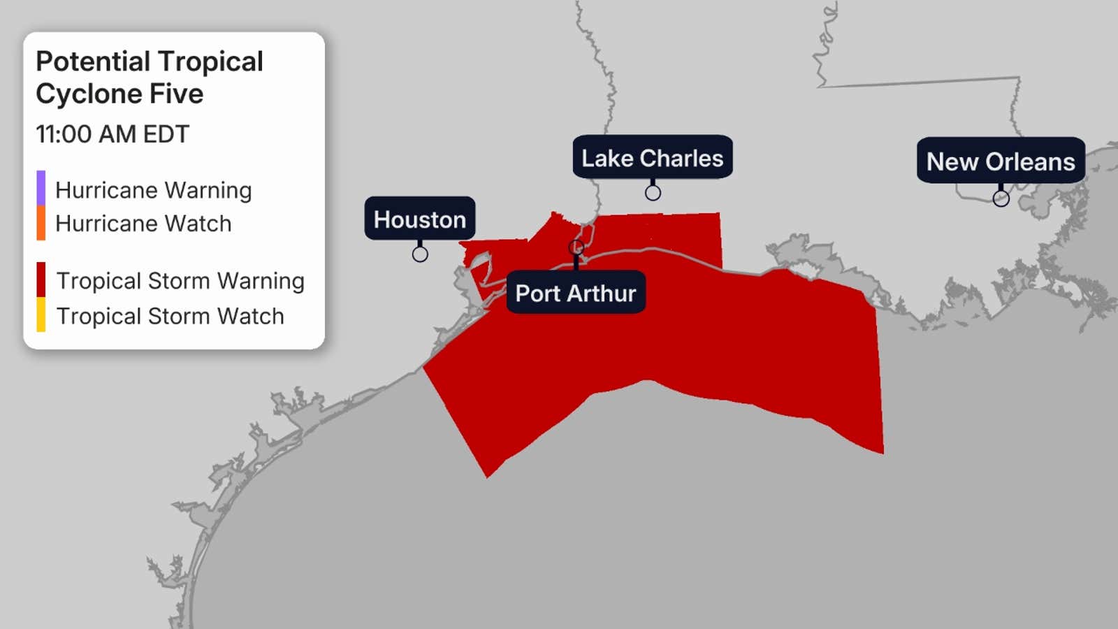 Atlantic Storm 5 Watches Warnings 1