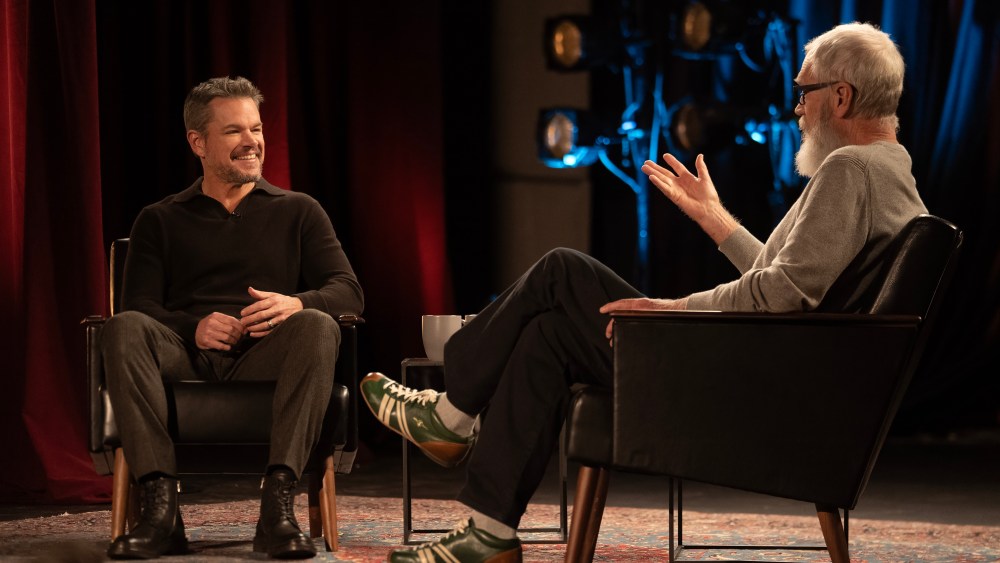 David Letterman to Interview Matt Damon on 'My Next Guest' Season 7