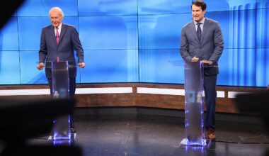 US Senator Ed Markey, left, and Representative Seth Moulton regularly talk about overhauling health care. They just don't agree on how.
