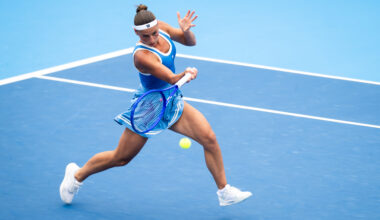 Kostyuk continues year of firsts, rallying past Andreeva to reach Cincy quarters