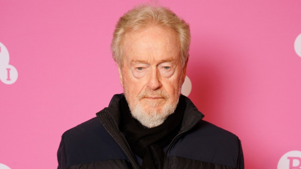 Ridley Scott Says 'I'm Not a Filmmaker, I'm an Influencer'