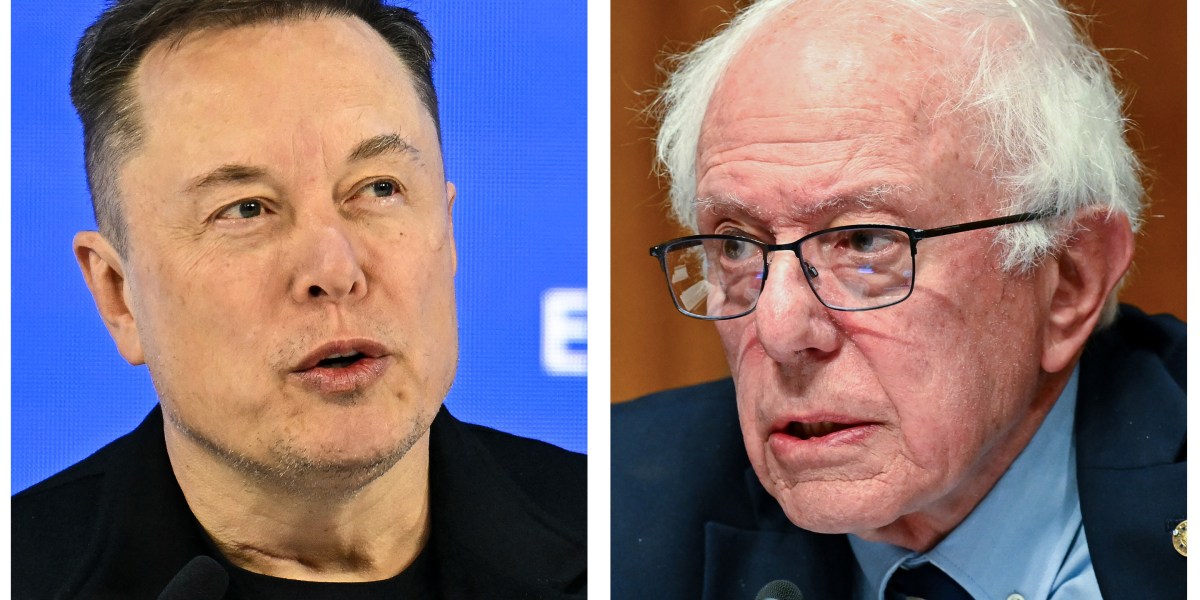 Musk says taxing billionaires 100% barely dents the debt. Bernie says 5% puts $3,000 in your pocket