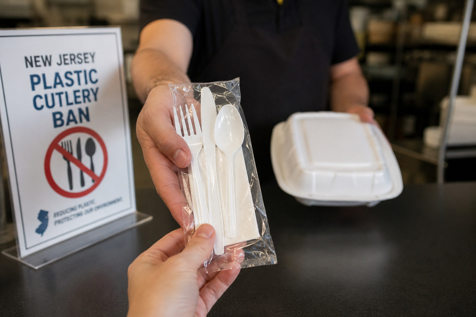 New Jersey Law Stops Default Plastic Utensil Distribution by Restaurants • YeahThatsKosher