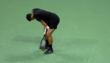 Novak Djokovic out of U.S. Open to Mariano Navone on harrowing night for all-time great