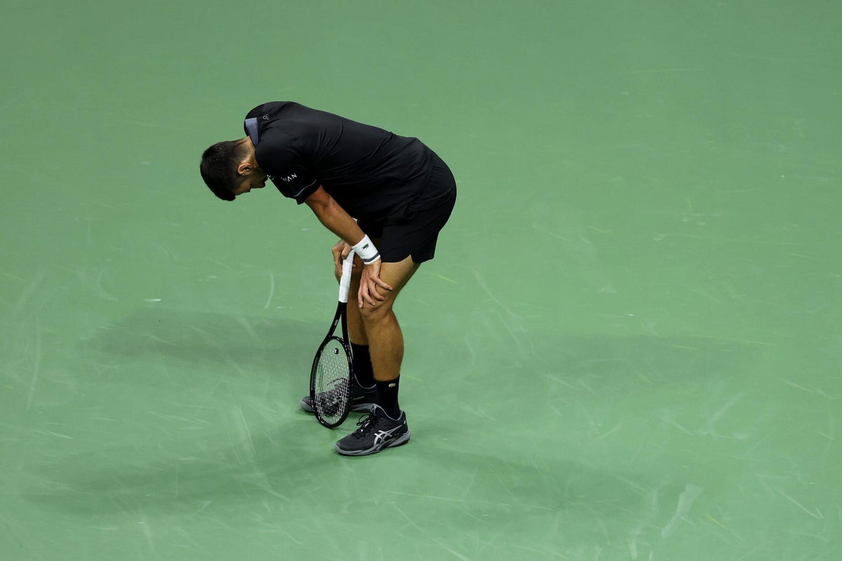 Novak Djokovic out of U.S. Open to Mariano Navone on harrowing night for all-time great