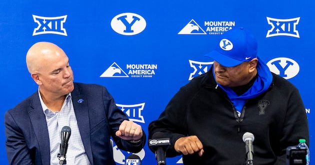 BYU athletic department: Kalani Sitake will no longer report to Brian Santiago – Deseret News