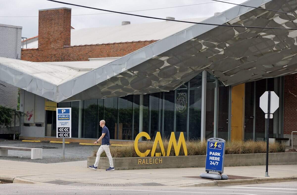 The Contemporary Art Museum of Raleigh is pictured on Monday, Aug. 3, 2026.