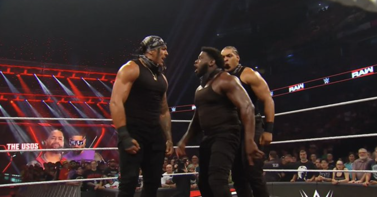 OTM debut on Monday Night Raw with freshly turned Royce Keys