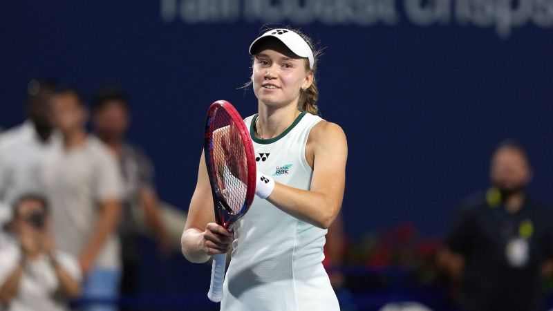 Rybakina Weathers Frech, Continues Quest for No. 1 in Cincinnati
