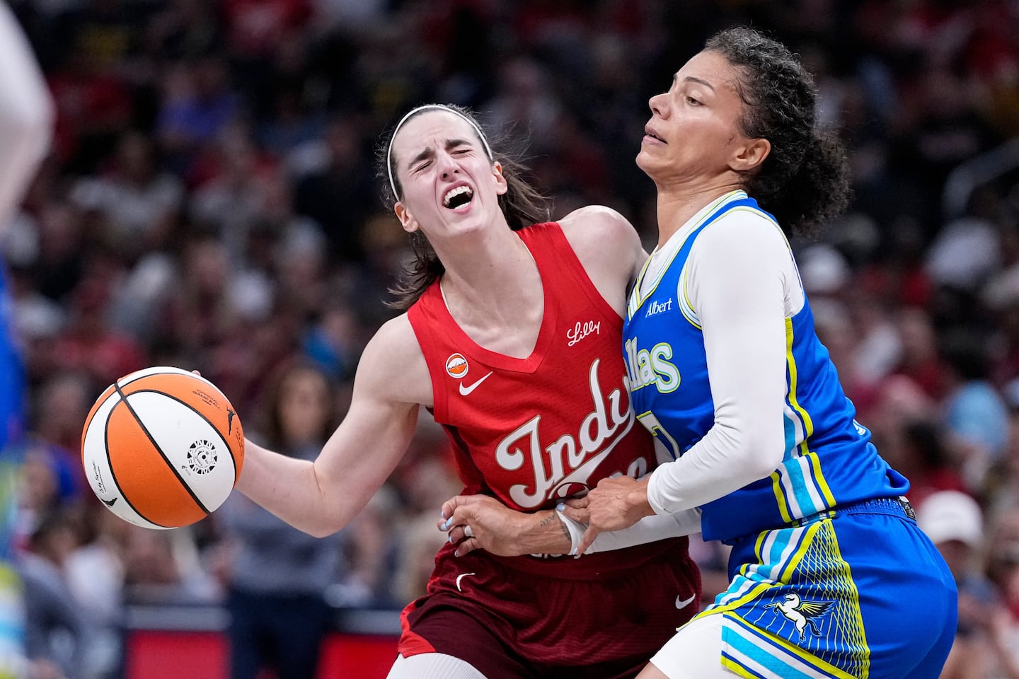 Indiana Fever guard Caitlin Clark has been subjected to rough treatment from many players during WNBA games.