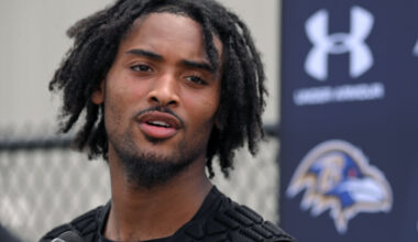 Ravens CB Nate Wiggins avoids major injury after being carted off field: source - Baltimore Sun