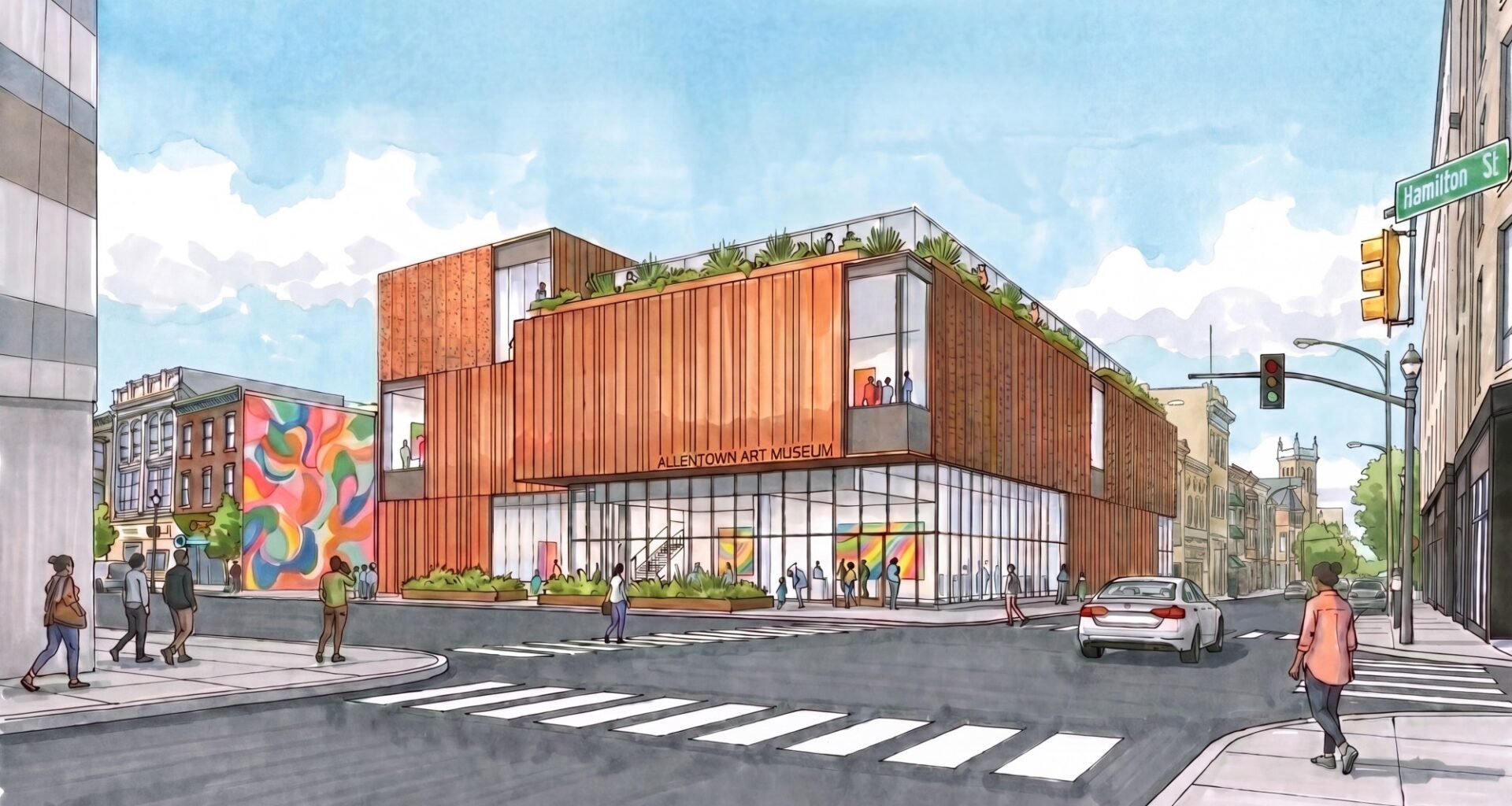 Allentown Art Museum reveals plans for new building, wants added to NIZ