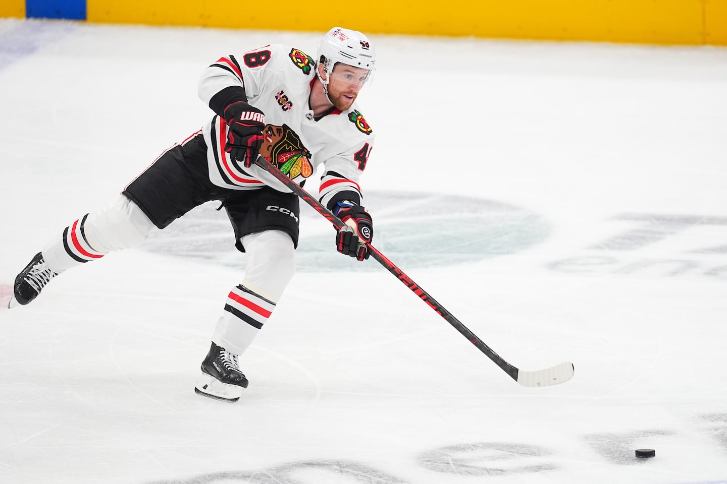 Charlestown native Matt Grzelcyk, who spent eight years with the Bruins, played for the Blackhawks last season.